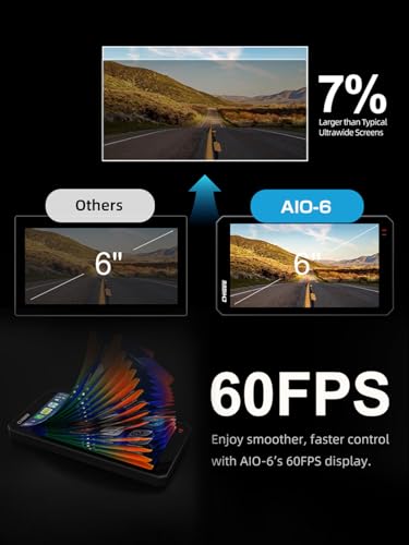 AIO 6 LTE 4G Motorcycle GPS Navigation with 6 inch Display