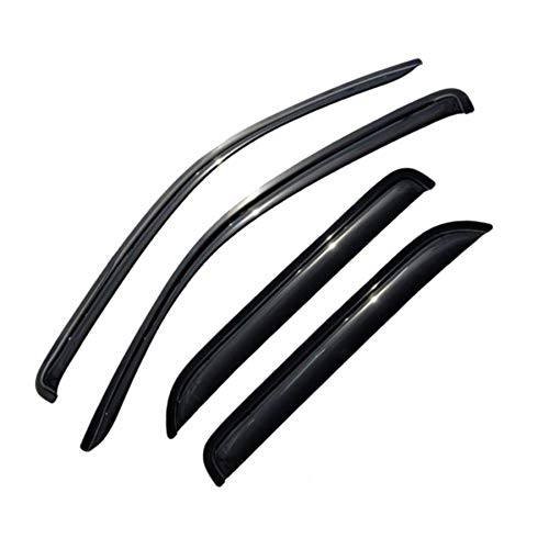 4pcs Side Window Deflectors Window Visors for 02