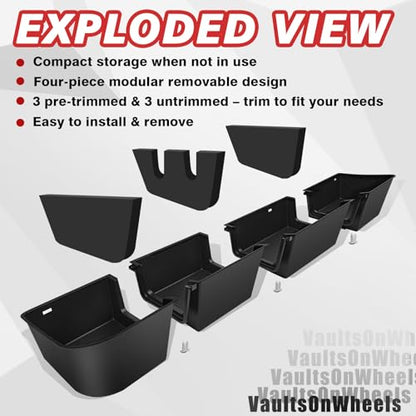Under Seat Storage Box Fit for Ford F150 2015