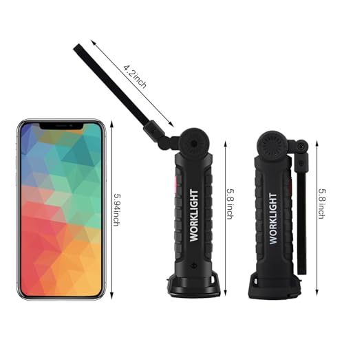 Rechargeable LED Work Light (4 Count)