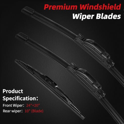 Windshield Wiper Blades Replacement for GMC Acadia 2017