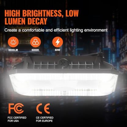4 Pack LED Canopy Lights (4 Count)