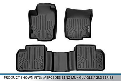 Custom Fit Floor Mats 2 Row Liner Set for 2013