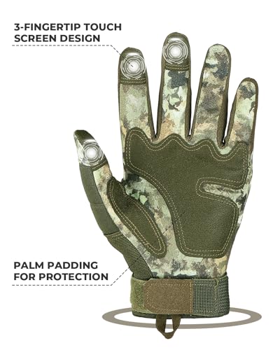 Camo Tactical Gloves for Men