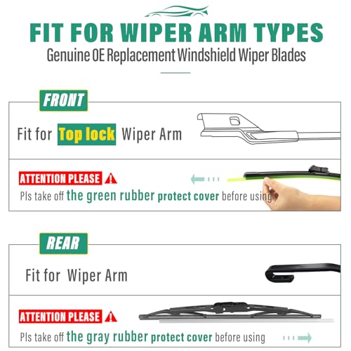 Windshield Wiper Blades Replacement for Chevy Trax Buick Encore
