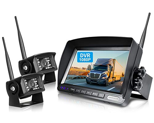 Digital Wireless Backup Camera System Kit for RV
