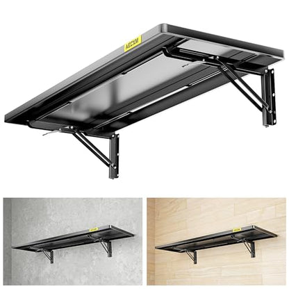 1.2x3ft Adjustable Rail Type Folding Storage Rack Shelf