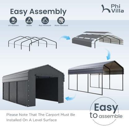 10x15 Carport
