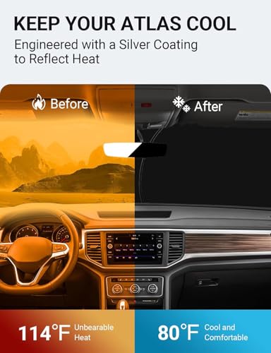 Custom Fit Car Windshield Sun Shade for 2018