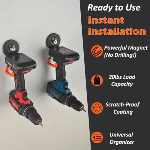 Updated Strong Magnetic Hooks Heavy Duty (2 Count)