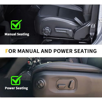 Front Door Storage Pockets with Cup Holders Compatible with 2018