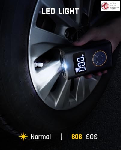 X9 Pro Portable Tire Inflator for Compact Car