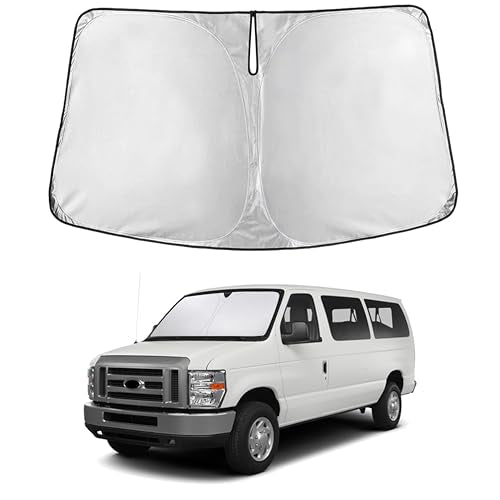 Windshield Sunshade Compatible for Ford Econoline ESeries 1992