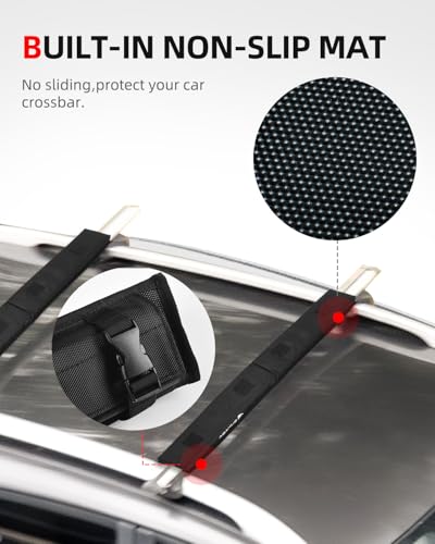 Soft Roof Rack Pads System for Surfboard