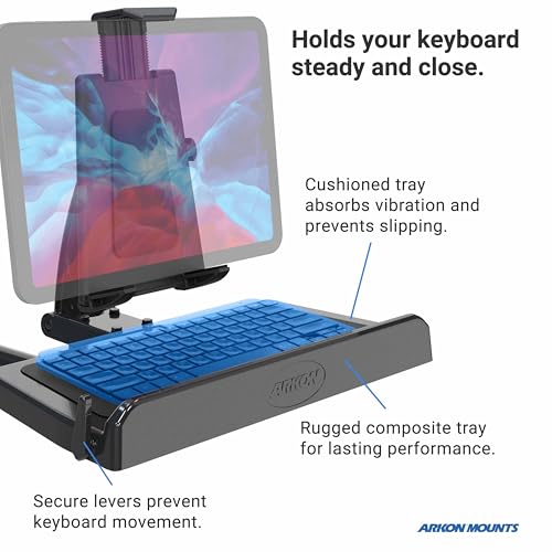 Mounts Tablet And Keyboard Tray Combo Car Mount