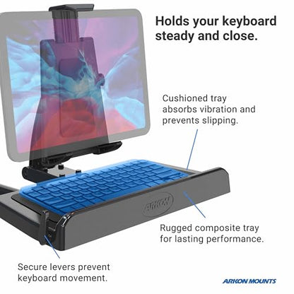 Mounts Tablet And Keyboard Tray Combo Car Mount