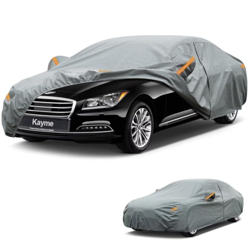 Waterproof Heavy Duty Car Cover Custom Fit Genesis G80 2017