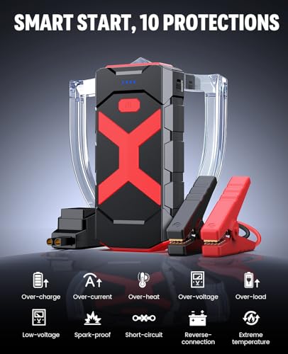 A9 4000A 12V Jump Starter for Car Boat Lawnmower
