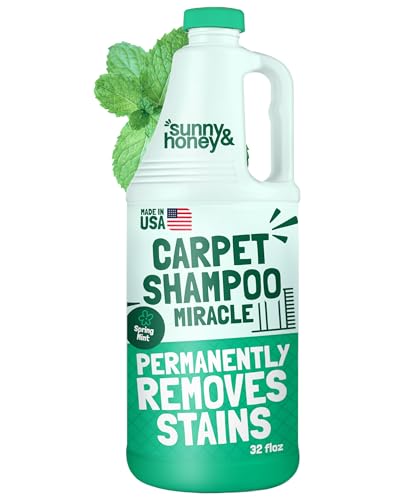 Carpet Cleaner Shampoo Solution for Machines (32 Fl Oz)