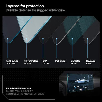 GlasTR EZ FIT Screen Protector Matte for Cybertruck