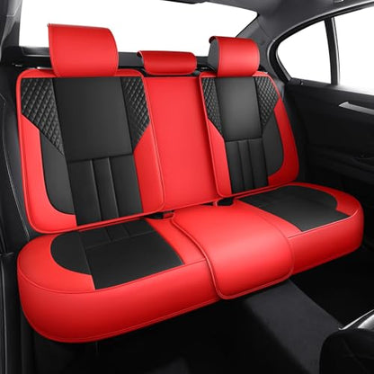 Universal Car Seat Covers for SUVs Sedans Trucks Redblack
