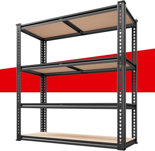 40" W Garage Shelving with Rolled