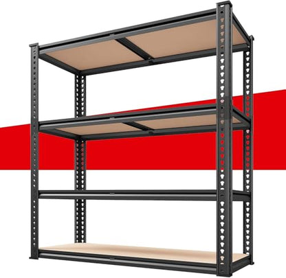 40" W Garage Shelving with Rolled