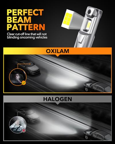 9005 LED Bulbs 900% Brighter 50000LM White (2 Count)