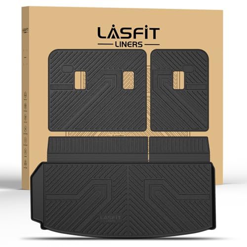Trunk Mat with Backrest Mat for Chevrolet Chevy Traverse 2024