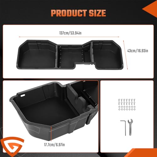 Truck Underseat Storage Box Fits for Chevy Silverado 1500 Crew Cab