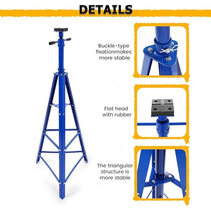 Adjustable Under Hoist Tripod Stand