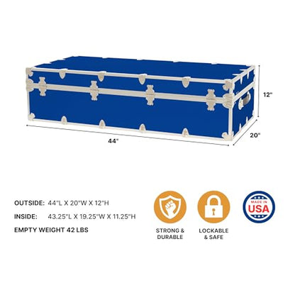 Rhino Trundle Storage Trunk with Wheels
