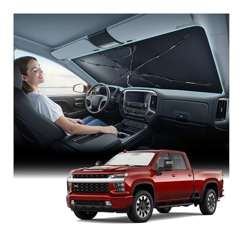 Windshield Sun Shade Umbrella for Silverado
