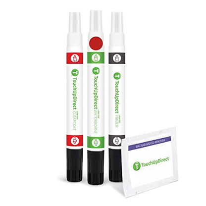 3L5 Radiant Red Compatible with Toyota Exact Match Touch Up Paint Combo