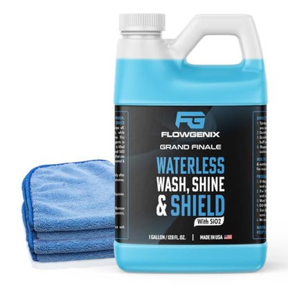 Grand Finale Waterless Car Wash Wax (128 Fl Oz)
