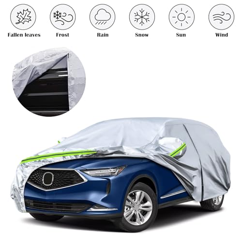 6 Layers Silver Waterproof Car Covers Replace for 2001