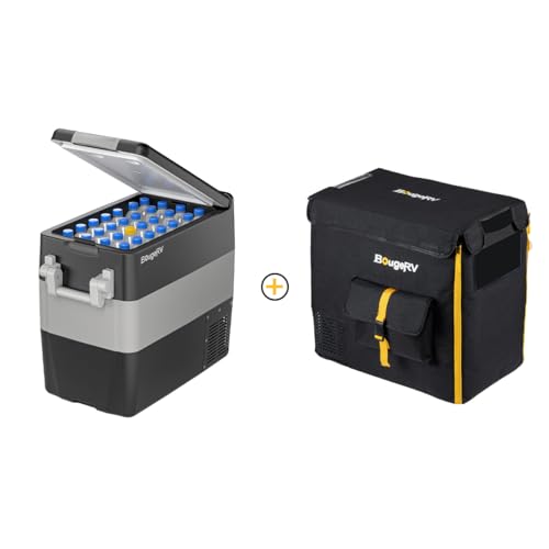12V Refrigerator 53QT with Cover