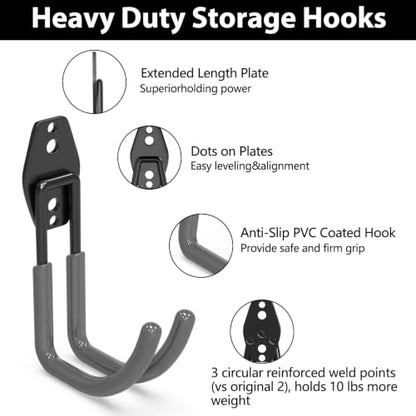 Garden Hose Holder Wall Mount (4 Count)