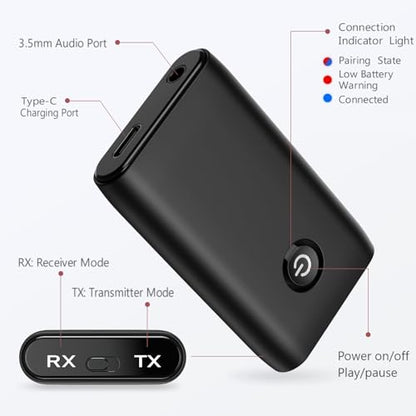 Bluetooth Transmitter Receiver for Car
