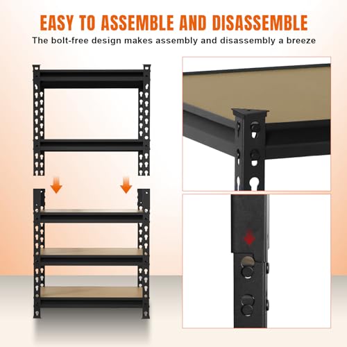 Storage Shelving Unit (5 Count)