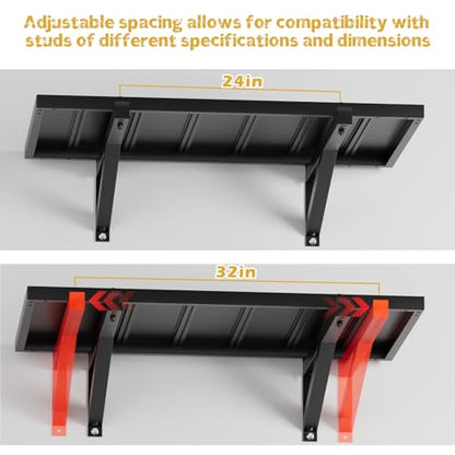 2pcs Garage Wall Shelving