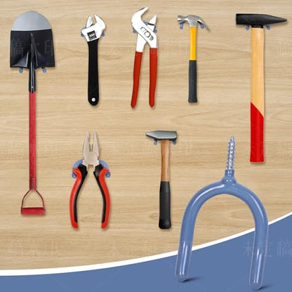 12 Pack Garage Storage System Steel U Hooks with Anti (6 Count)