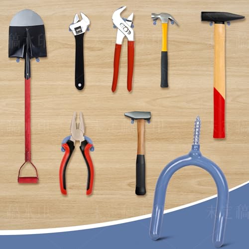 16 Pack Garage Storage System Steel U Hooks with Anti (6 Count)