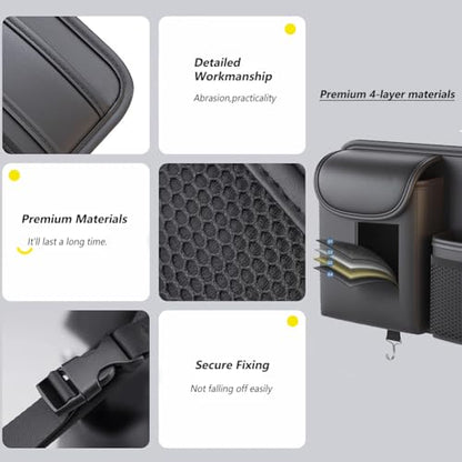 Car Seat Back Storage Bag