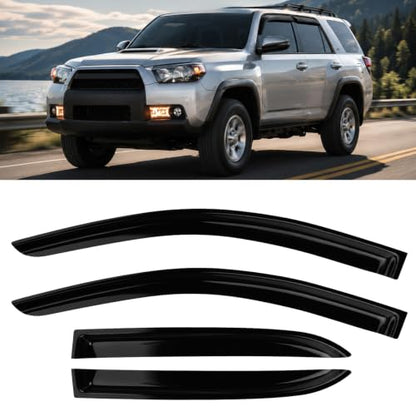 4PC Window Rain Guards fit 2010 (4 Count)
