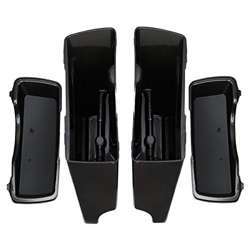 Motorcycle 5" Stretched Saddlebags Fit For Harley Touring 1993