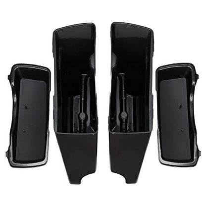 Motorcycle 5" Stretched Saddlebags Fit For Harley Touring 1993