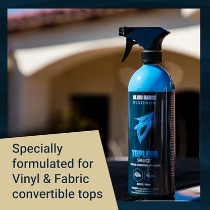 Bling Sauce Topless Sauce Convertible & Soft Top Cleaner (24 Fl Oz)