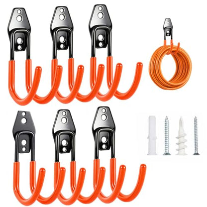Upgraded Garage Hooks (6 Count)