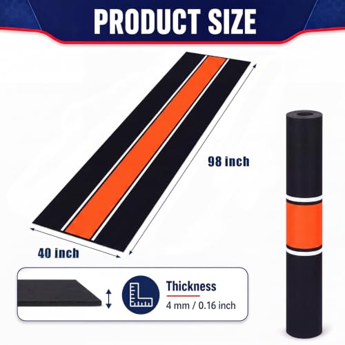 Motorcycle Mat Garage Floor Rug Washable Parking Mats for Garage Floors Non Slip Oil Absorbent Pad Rubber Backing Layer Protects Floor